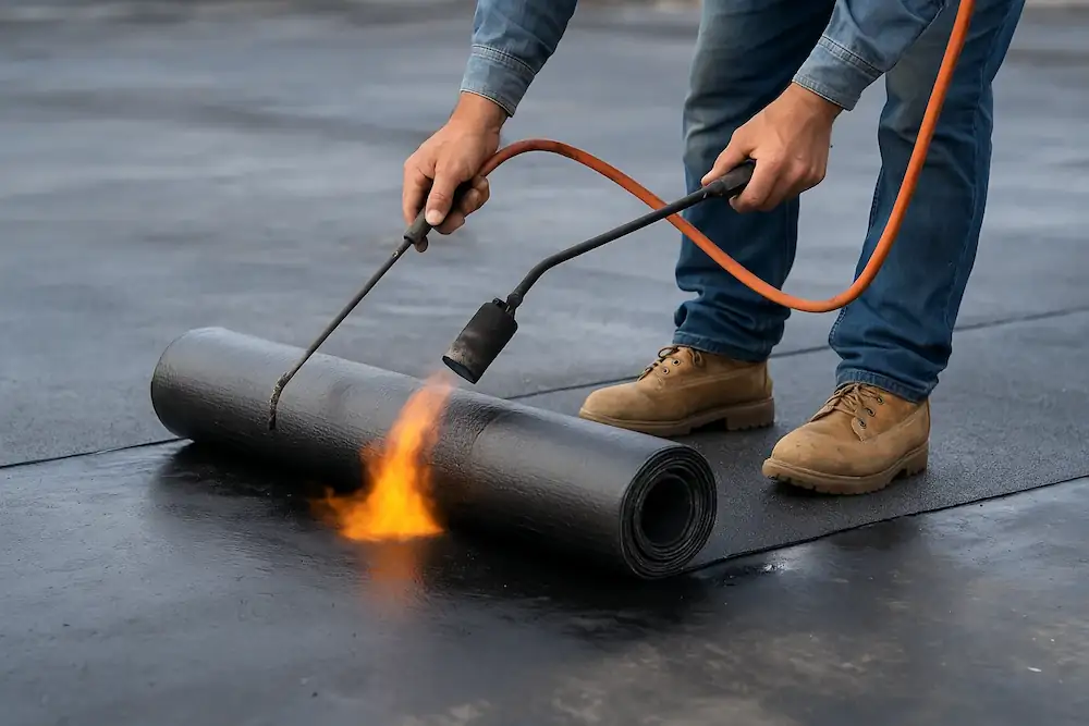 تصویر نصب ایزوگام در محمود آباد