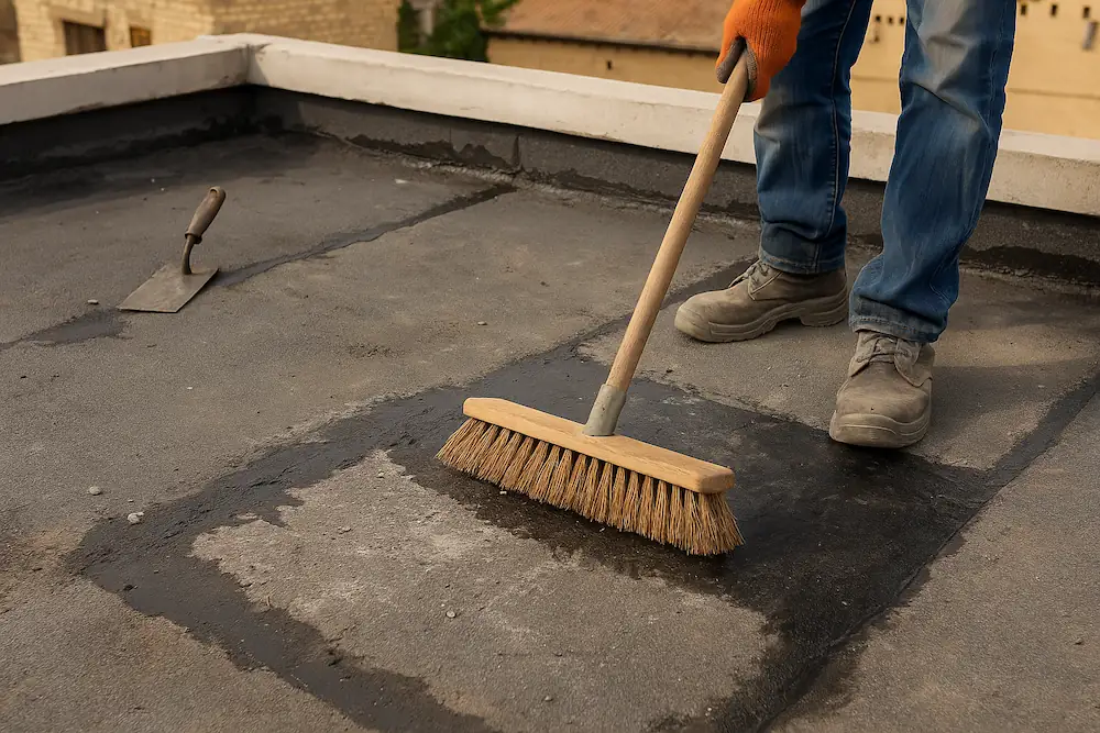 آماده سازی قبل از نصب ایزوگام در اسد آباد