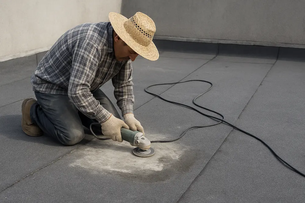 آماده سازی قبل از نصب ایزوگام در ایجرود