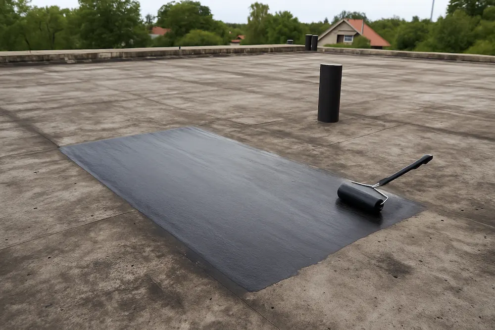 مراحل اماده سازی قبل از نصب ایزوگام در رضوانشهر 