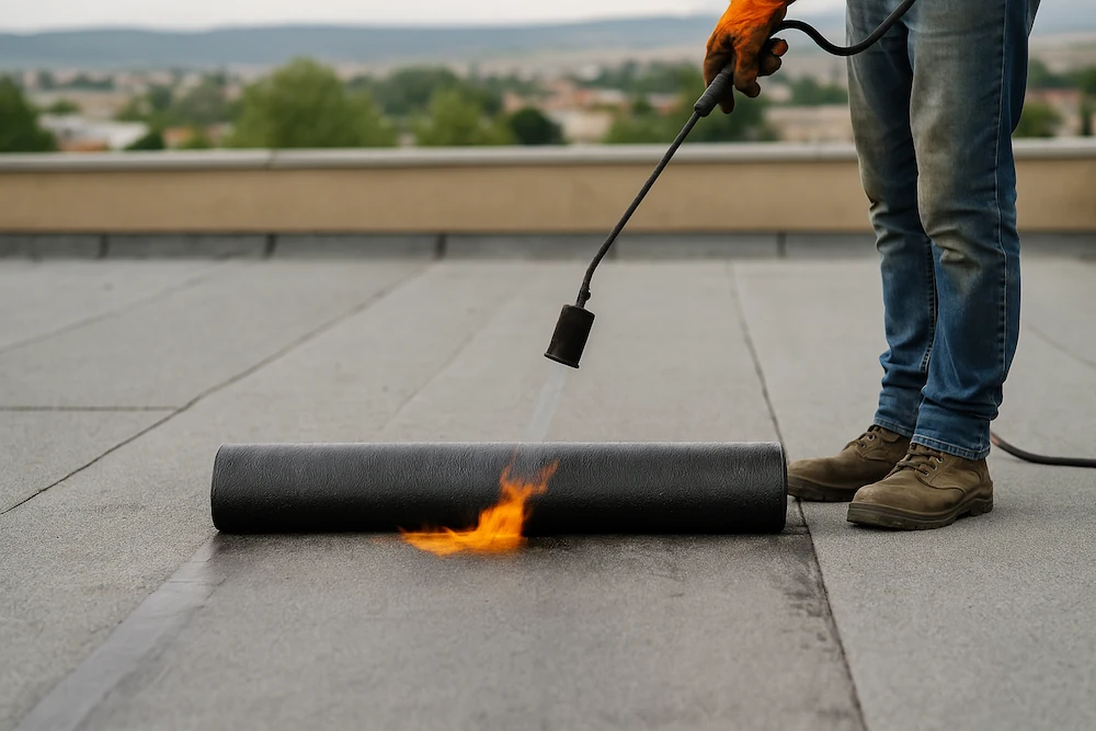 اماده سازی قبل از نصب ایزوگام در بهار 