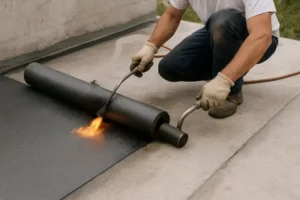 تصویر نصب ایزوگام در تیران و کرون