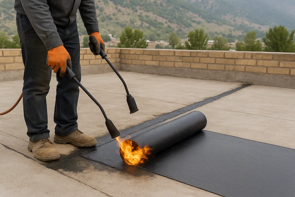 نصب ایزوگام در خرم آباد با تجهیزات پیشرفته