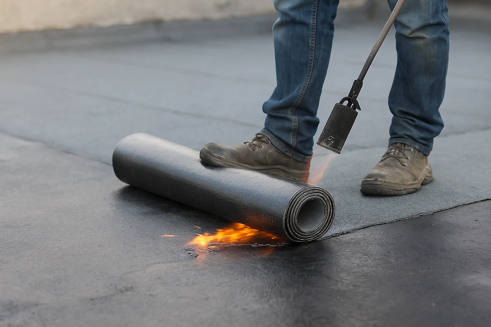 نصب ایزوگام در زرندیه به صورت مرحله به مرحله