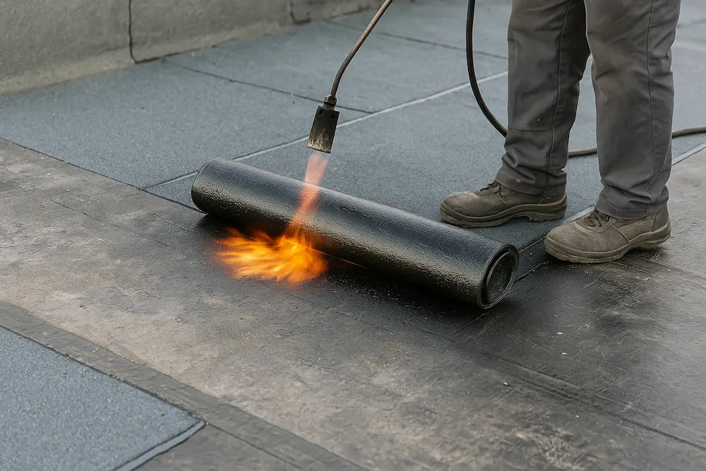 مرحله نصب ایزوگام در ماهنشان