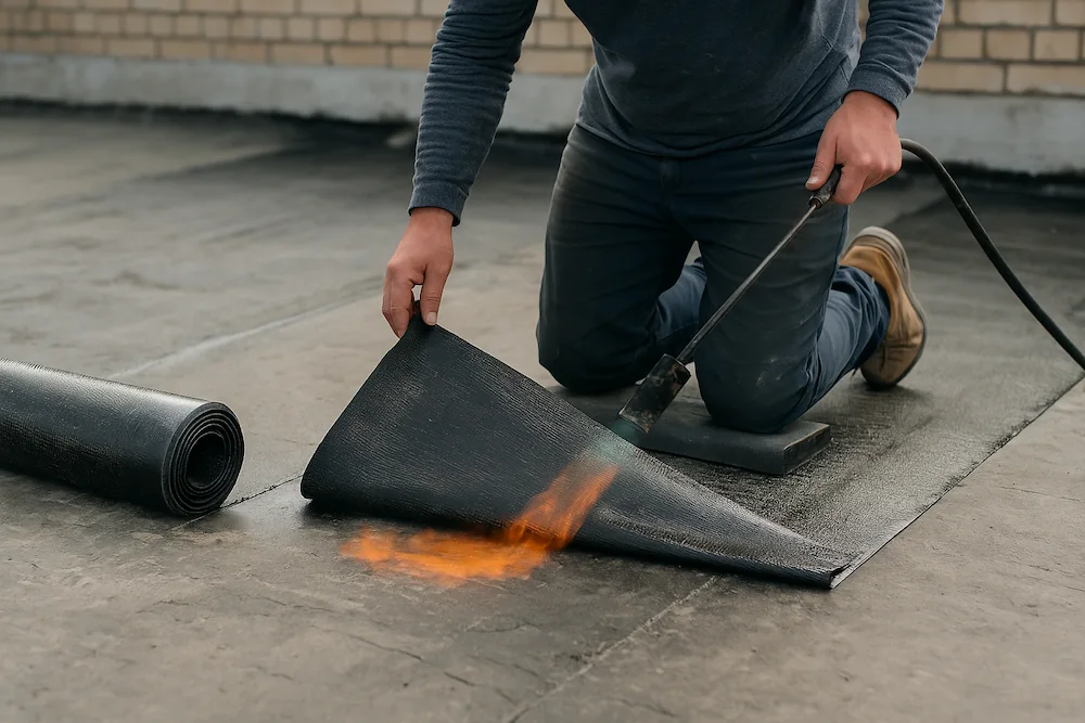 مراحل نصب ایزوگام در آران و بیدگل