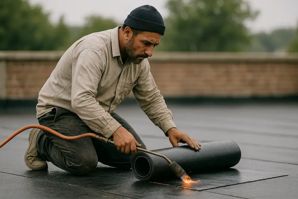 مراحل نصب ایزوگام در آستارا