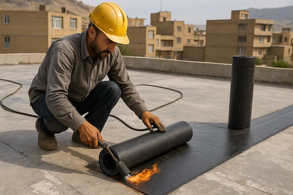 مراحل اصولی نصب ایزوگام در ایوان