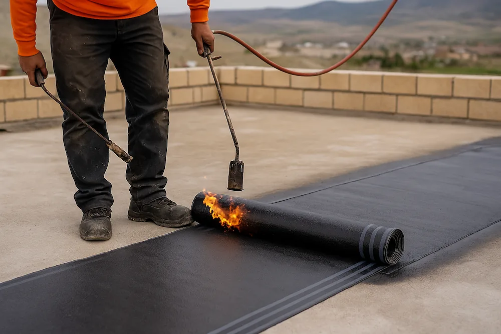 نصب ایزوگام در سلطانیه به صورت مرحله به مرحله