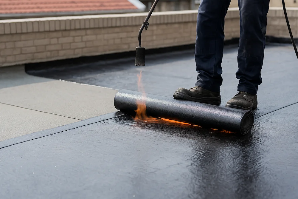 مراحل نصب ایزوگام در تویسرکان