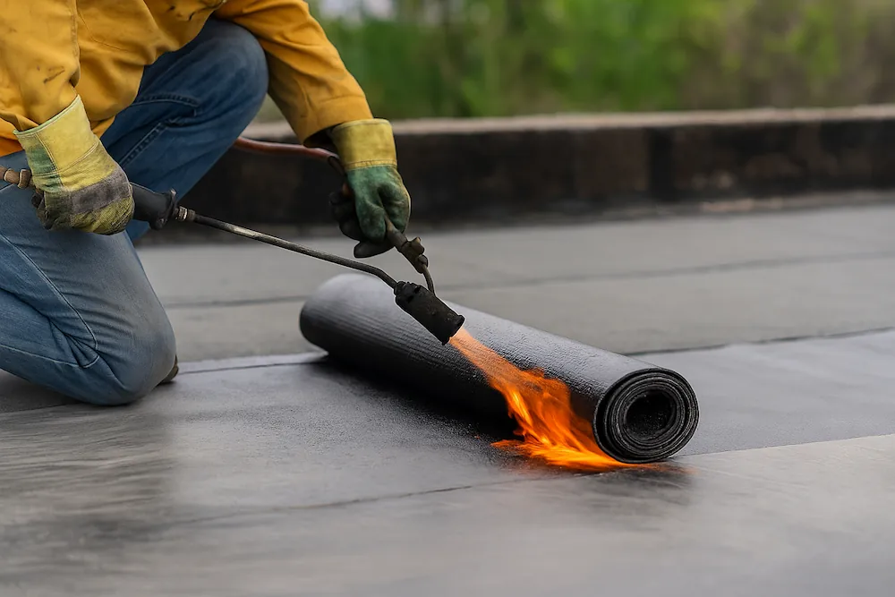 تصویر نصب ایزوگام در بهشهر