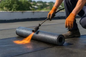 تصویر نصب ایزوگام در تفرش