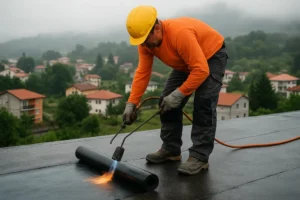 تصویر نصب ایزوگام در عباس اباد