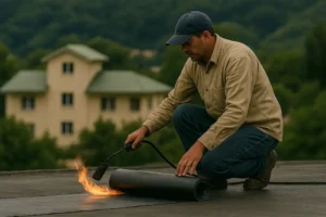 تصویر نصب ایزوگام در آستارا