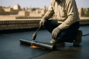 تصویر نصب ایزوگام در گلپایگان