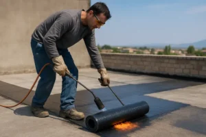 تصویر نصب ایزوگام در کمیجان