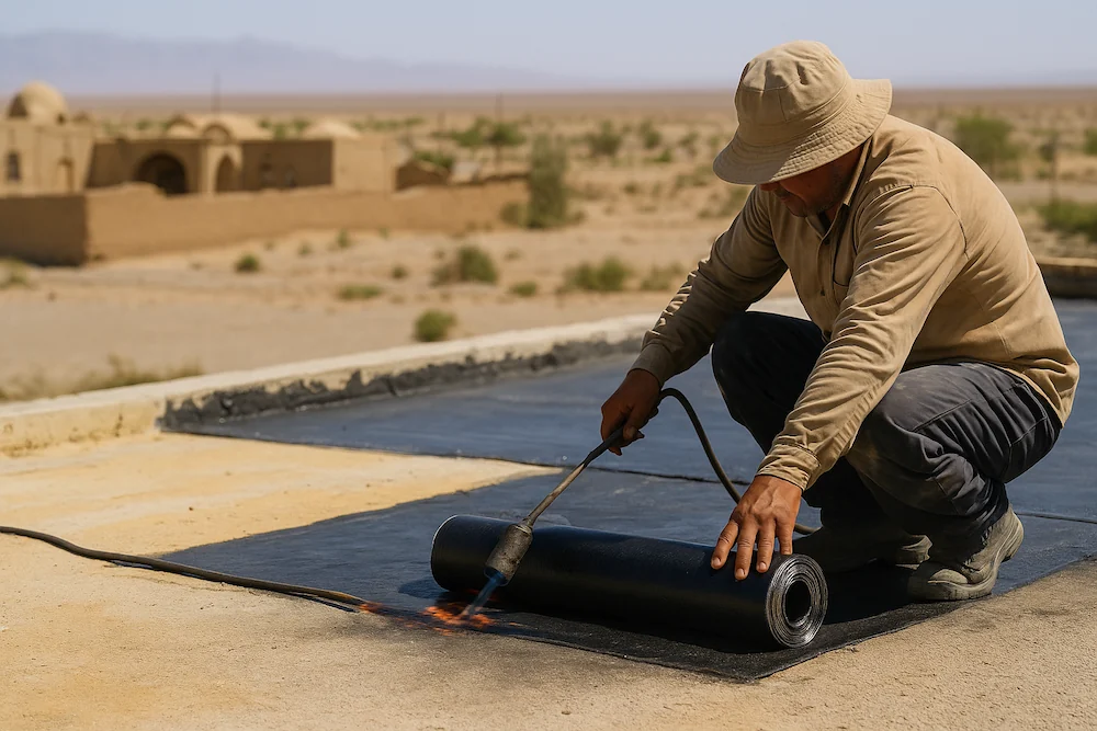 نصب ایزوگام در خور و بیابانک