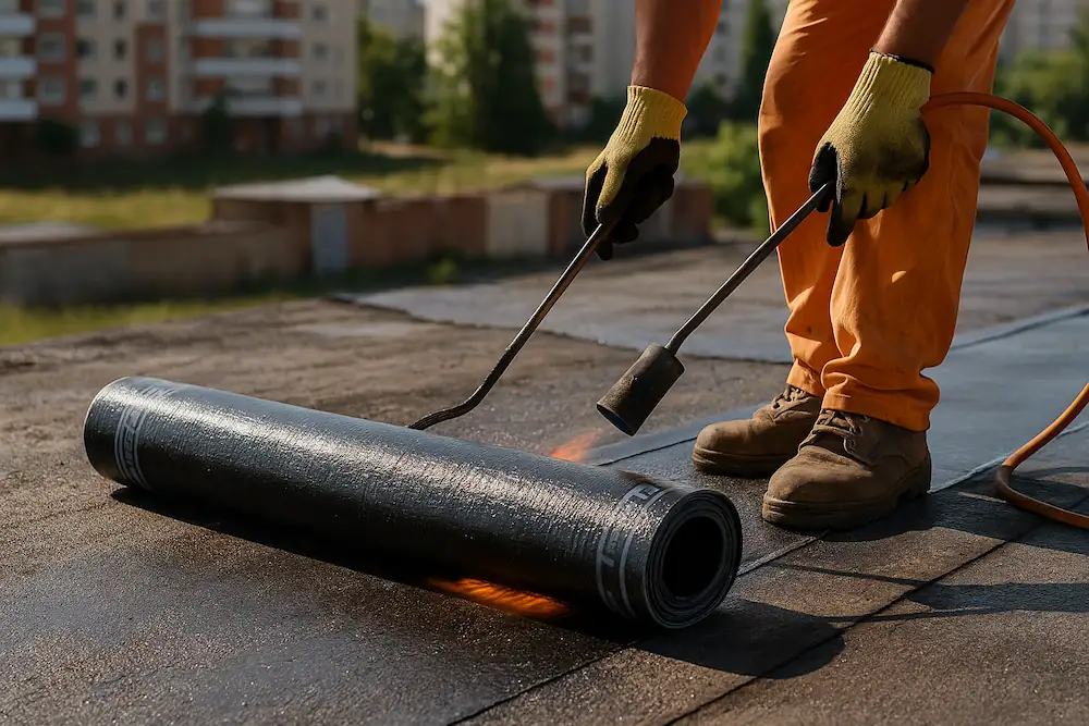 تصویر نصب ایزوگام