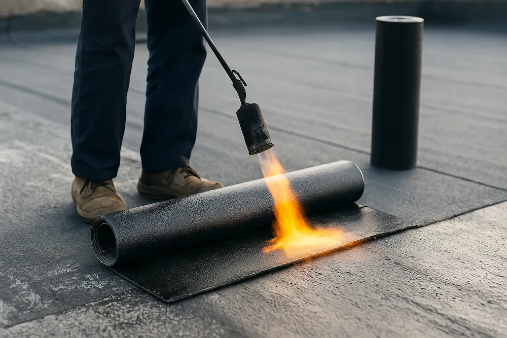 تصویر نصب ایزوگام در مبارکه