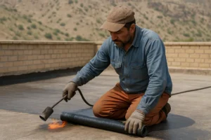 تصویر نصب ایزوگام در پلدختر