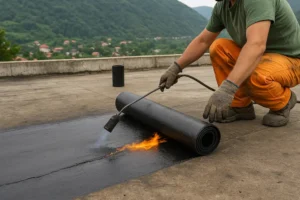 تصویر نصب ایزوگام در رودبار