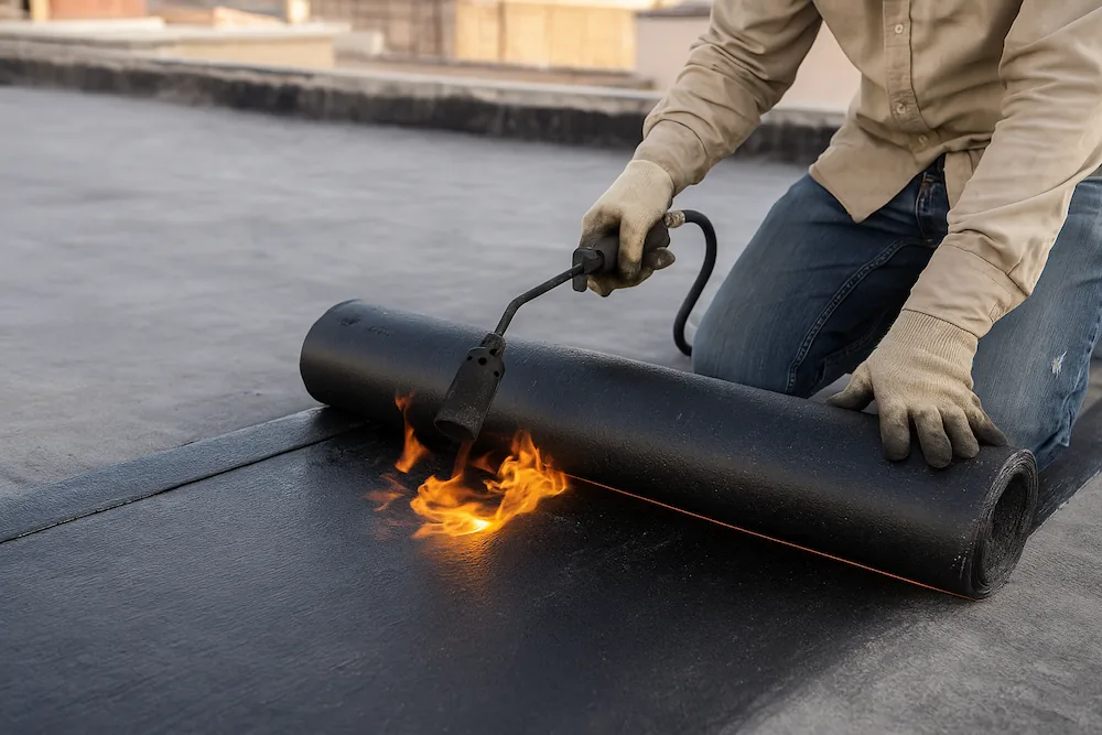 تصویر نصب ایزوگام در شهرضا