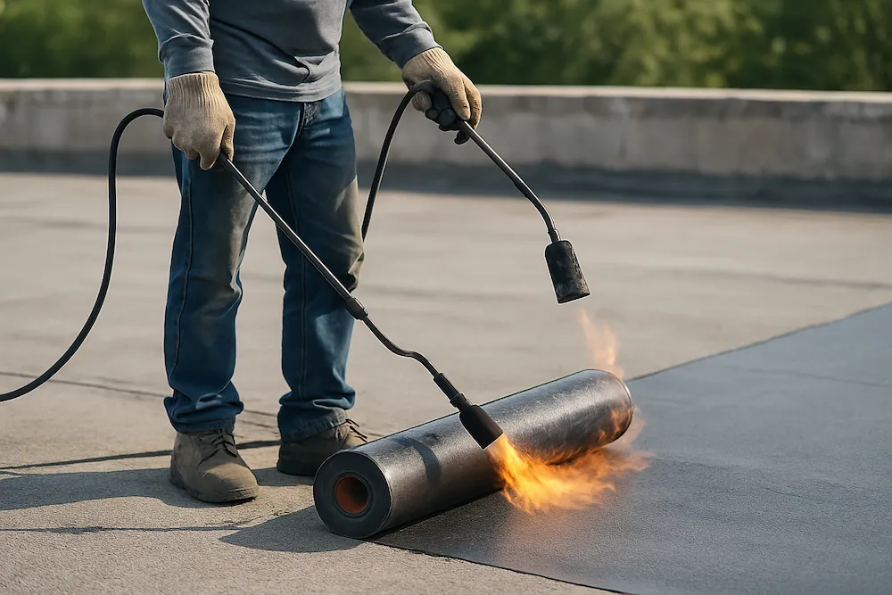 تصویر نصب ایزوگام در طارم