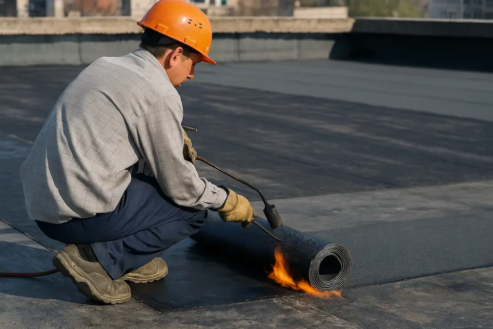 تصویر نصب ایزوگام در تهران