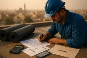 تصویر نصب ایزوگام در ورامین