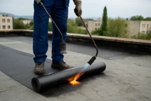 تصویر نصب ایزوگام در خمین