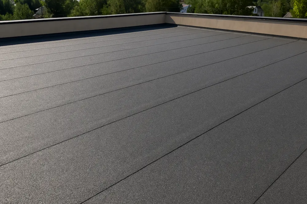 نمای پس از نصب ایزوگام