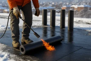 تصویر نصب ایزوگام در موسیان