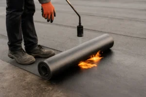 تصویر نصب ایزوگام در ابدانان