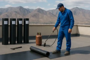 تصویر نصب ایزوگام در جوانرود