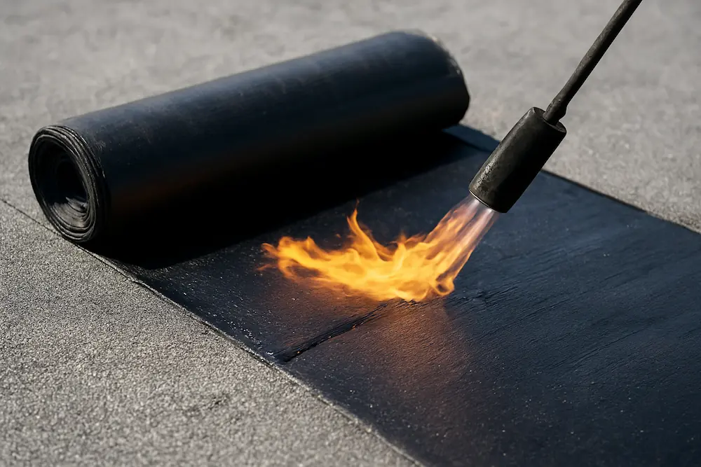 تصویر نصب ایزوگام در اصلاندوز