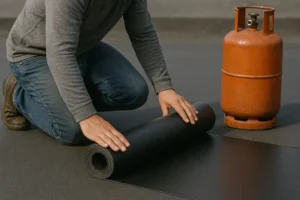 تصویر نصب ایزوگام در جعفر آباد