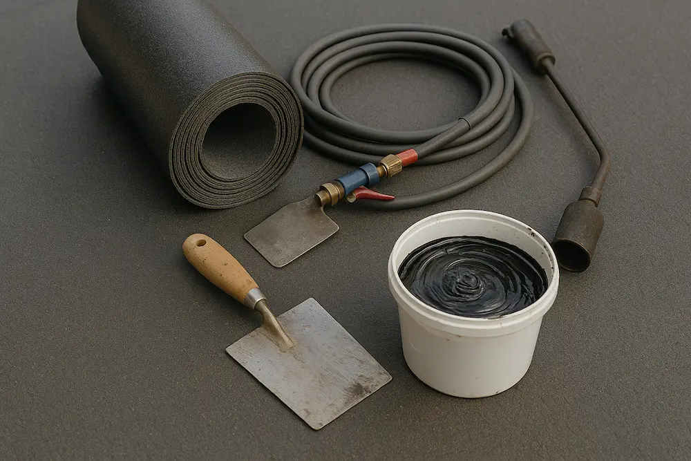 تصویر مصالح نصب ایزوگام در جعفر آباد