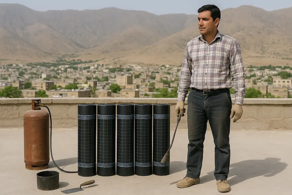 تصویر ایزوگام و نصاب ایزوگام