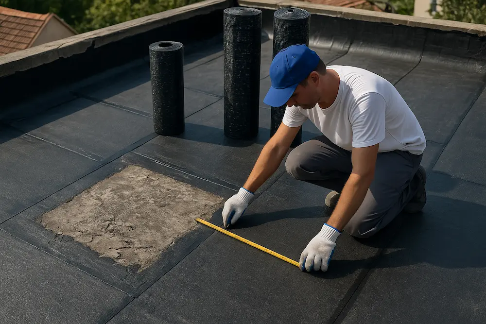 تصویر تاثیر متراژ بر قیمت نصب ایزوگام